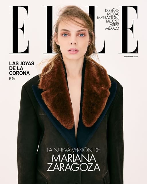 Elle Mexico September 2025 Cover — Elle Mexico