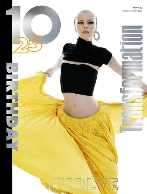 10 Magazine #75 Fall/Winter 2025 Covers — 10 Magazine