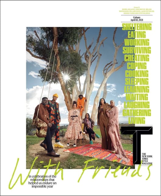 T: The New York Times Style Magazine Apr... — T: The New York Times Style Magazine