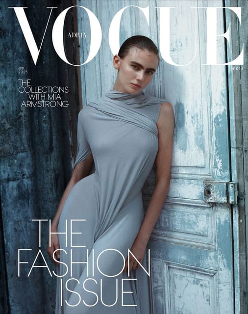 Vogue Adria September 2025 Covers — Vogue Adria