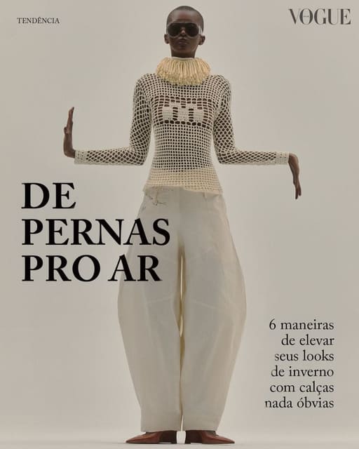 De Pernas Pro Ar | Photography by Walla... — Vogue Brasil