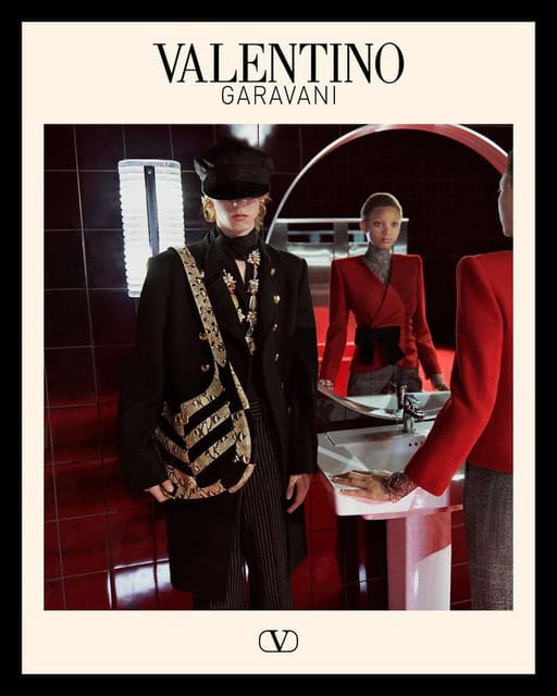 Valentino F/W 2025 Campaign — Valentino