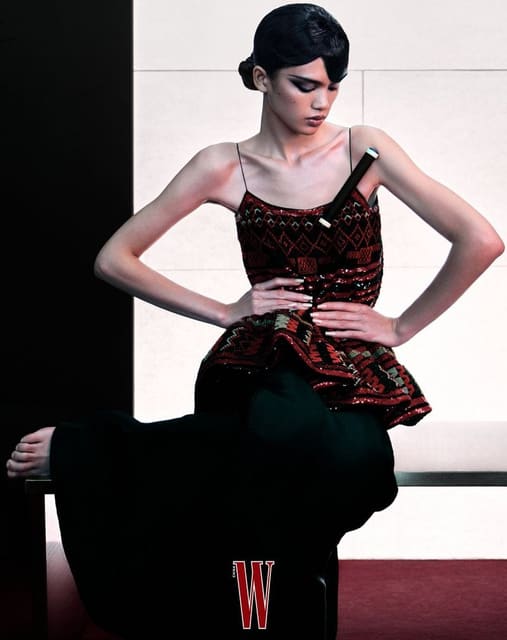 一念永恒，Armani Prive — W Magazine