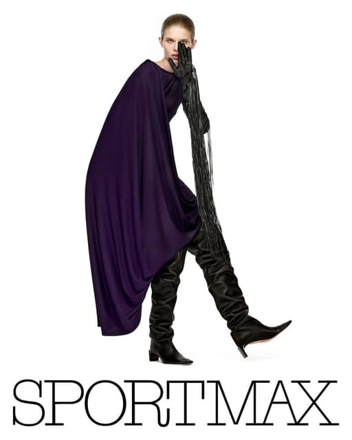 Sportmax F/W 2025 Campaign — Sportmax