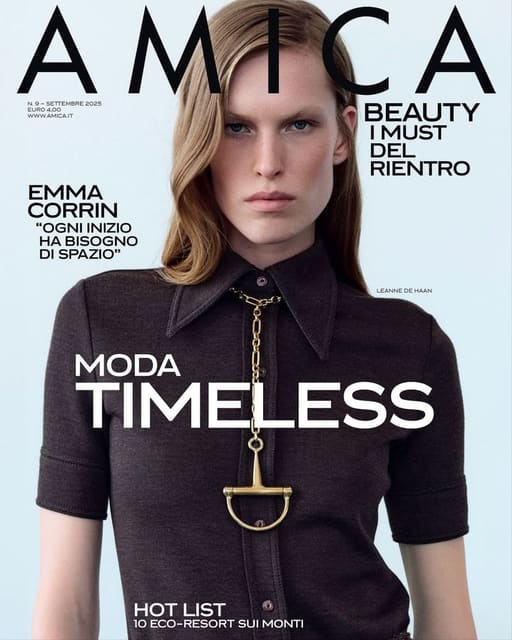 Amica September 2025 Cover — Amica