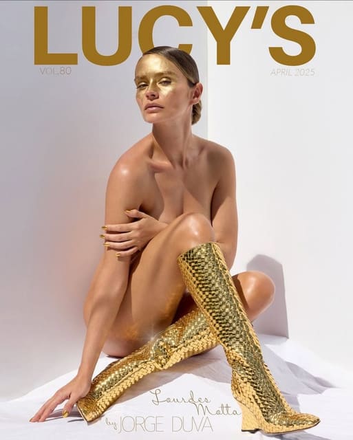 Lucy's Magazine April 2025 Cover — Lucy's Magazine