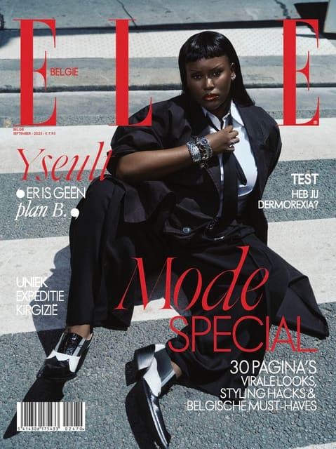Elle Belgium September 2025 Cover — Elle Belgium