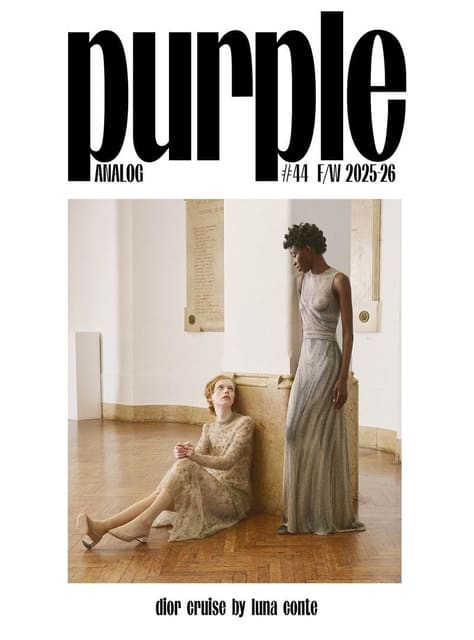 Purple Magazine #44 F/W 2025 Covers — Purple Magazine