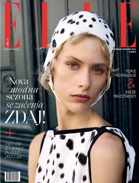 Elle Slovenia September 2025 Cover — Elle Slovenia