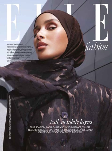 Amirae x Elle Fashion — Elle Arabia