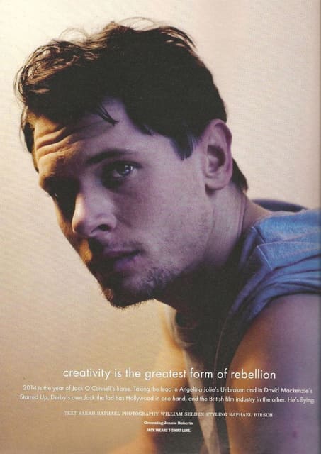 Creativity is the greatest form of rebel... — i-D Magazine