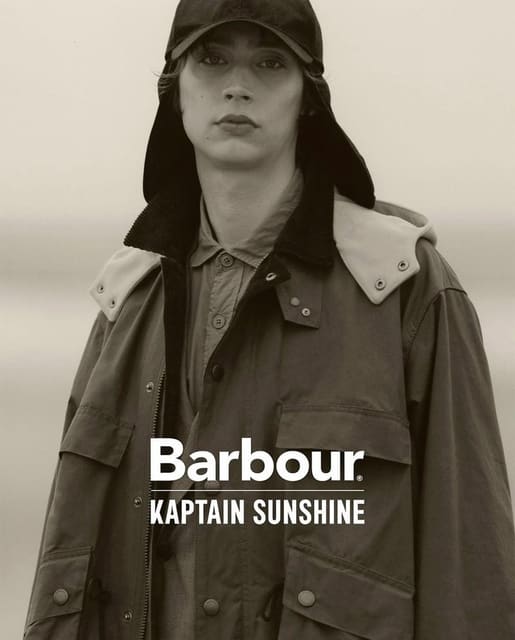 Barbour x Kaptain sunshine collection by Joshua J. Sneade — Barbour