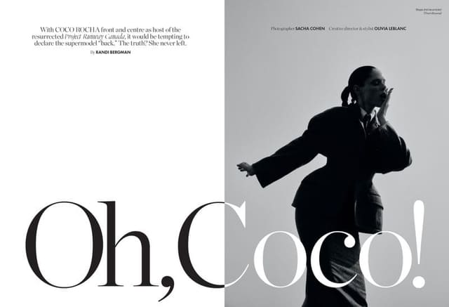 Oh Coco ! by Sacha Cohen — Elle Canada