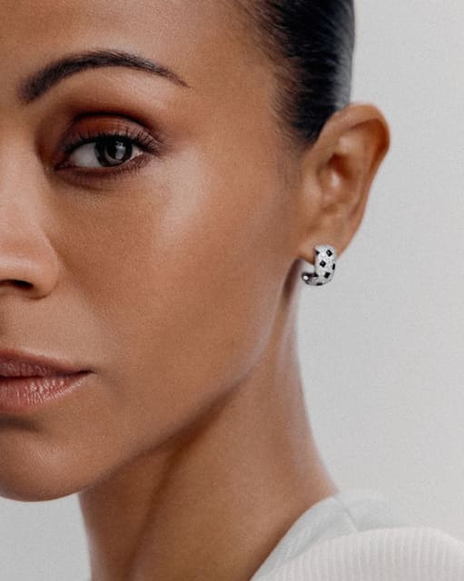 Cartier Panther: Zoe Saldaña — Cartier