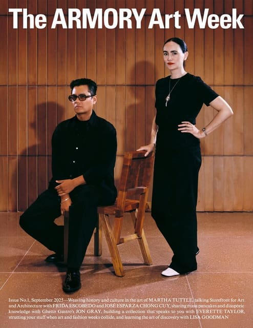 Frieze, Armory Art Week with Frida Escob...