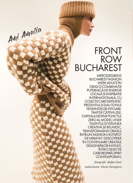 Bucharest FRONT ROW for ELLE — Elle Romania