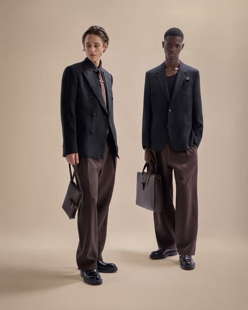 FW25 MENSWEAR ICONS — Emporio Armani