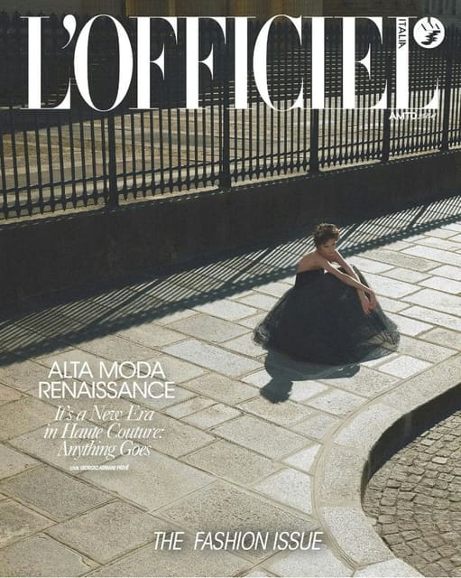L'Officiel Italia September 2025 Cover -... — L'Officiel Italia