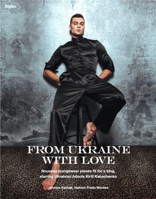From Ukraine with love — The Perfect Man Magazine