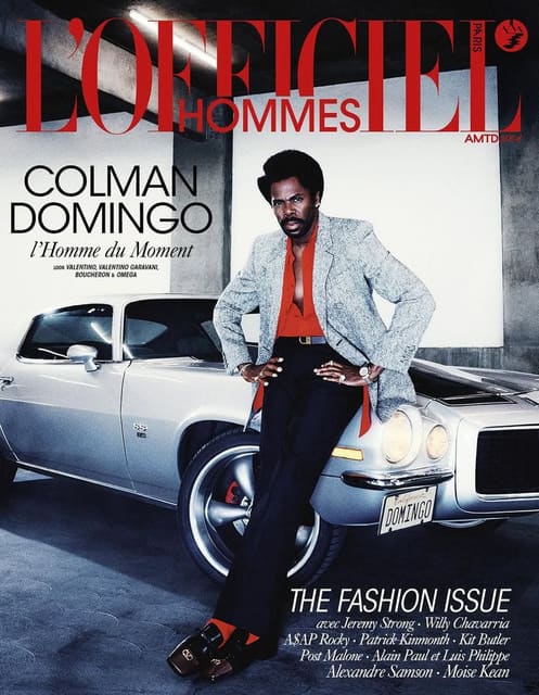 L'Officiel Hommes Paris October 2025 Cover - Colman Domingo — L'Officiel Hommes Paris