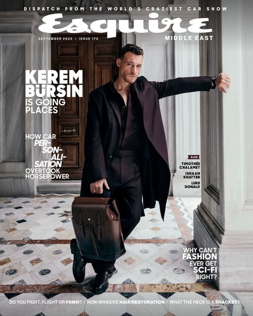 Esquire Middle East September 2025 Cover — Esquire Middle East