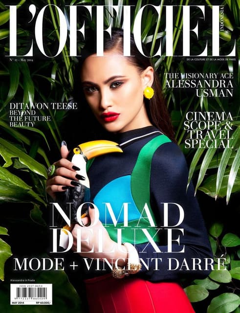 L'Officiel Indonesia May 2014 Cover — L'Officiel Indonesia