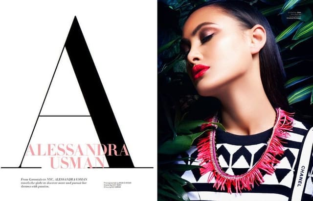 Alessandra Usman — L'Officiel Indonesia