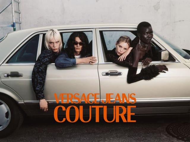 Versace Jeans Couture F/W 2025 Campaign — Versace Jeans