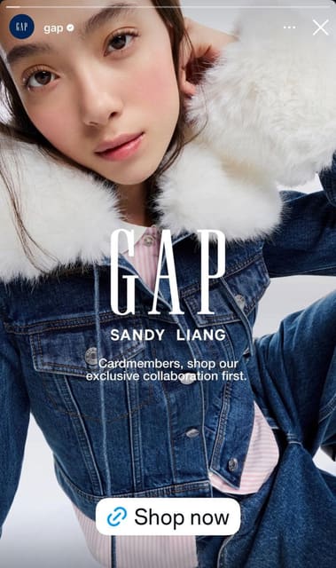 Gap X Sandy Liang Campaign, Ph: Sophie H... — Gap