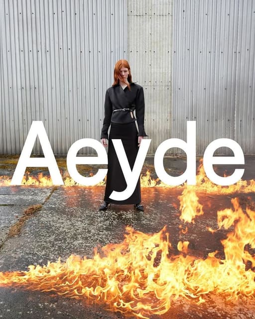 Aeyde PF25 Campaign by Elina Shevchenko — Aeyde
