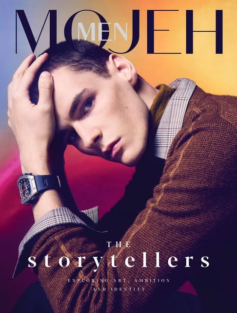 Mojeh Men Magazine September 2025 Cover — Mojeh Magazine