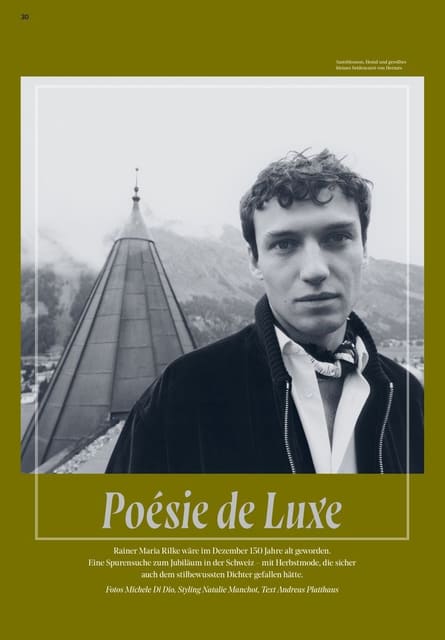 Poésie de Luxe — FAZ Magazine