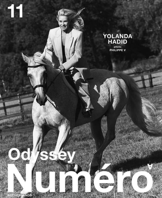 Yolanda Hadid for Numéro Netherlands nr1... — Numéro Netherlands