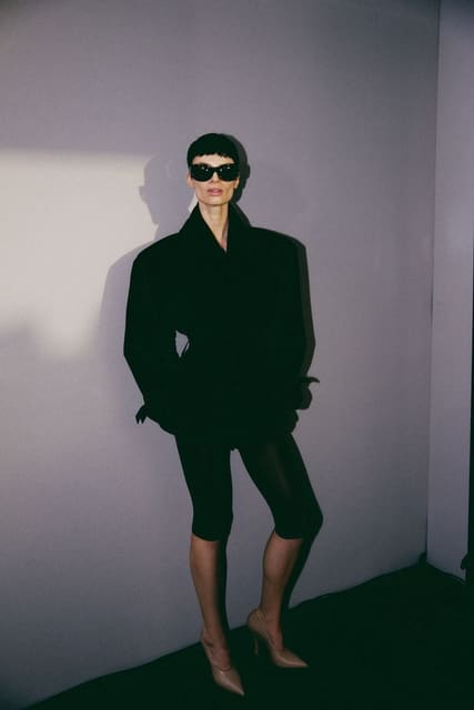 PFW Backstage | Magda Butrym Spring/Summ... — Vogue Portugal