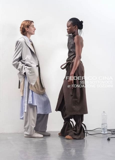 FEDERICO CINA S/S 26 Show — FEDERICO CINA