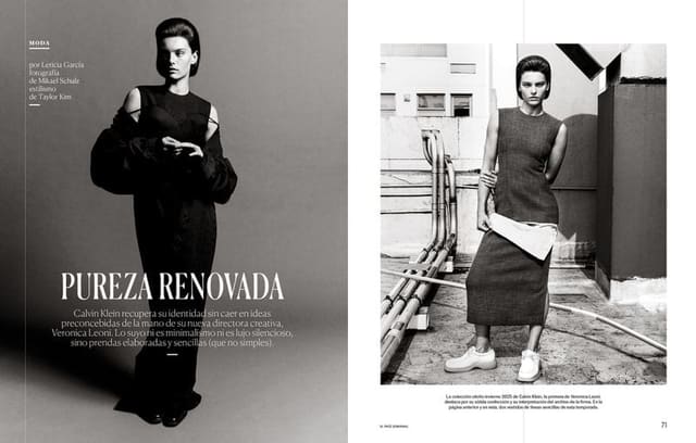 Pureza Renovada — S Moda for El Pais