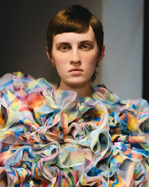 Anrealage S/S 26 Backstage — D'Scene Magazine