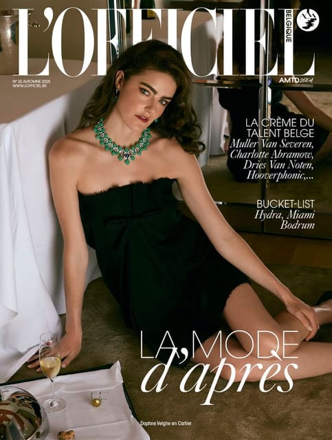 L'Officiel Belgium October 2025 Cover — L'Officiel Belgium