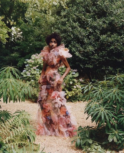 Ayo Edebiri by Tyler Mitchell — American Vogue