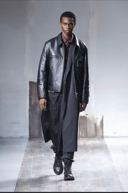 Yohji Yamamoto F/W 24 Men's Show — Yohji Yamamoto