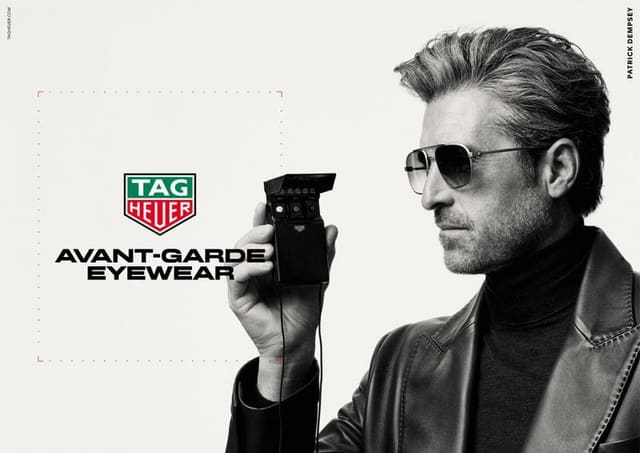 Patrick Dempsey , Avant-Gard Eyewear — Tag Heuer