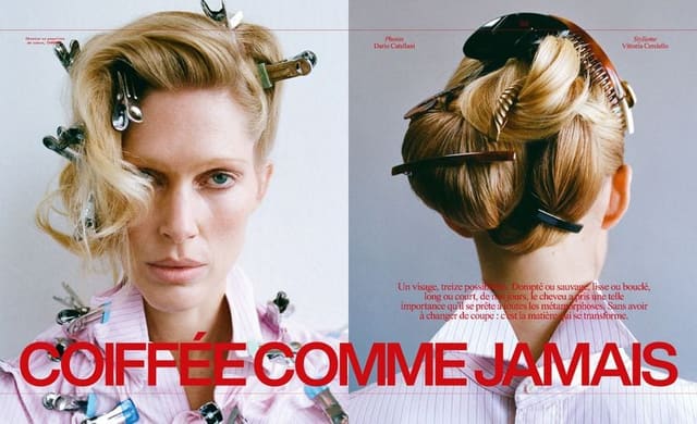 Coiffée Comme Jamais — M Le magazine du Monde