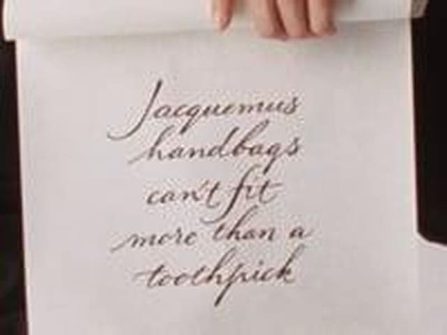 Clichés — Jacquemus