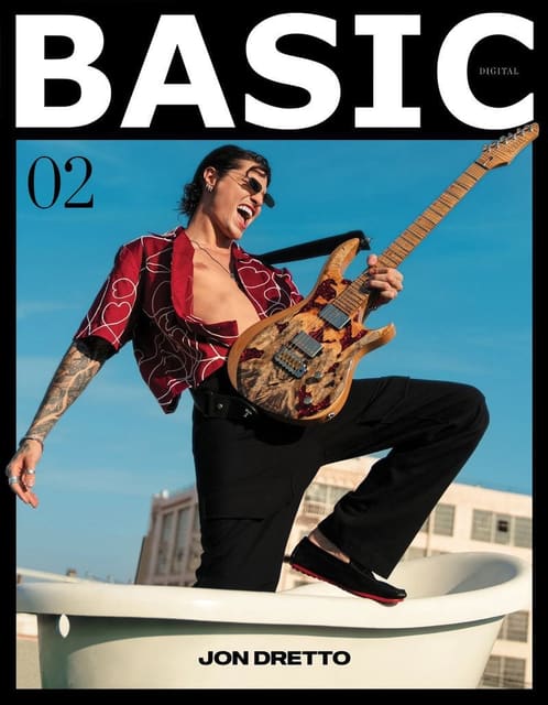 Basic Magazine Digital Cover July 2025