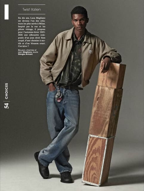 Choices - Les attitudes de la Saison — ICON Magazine France
