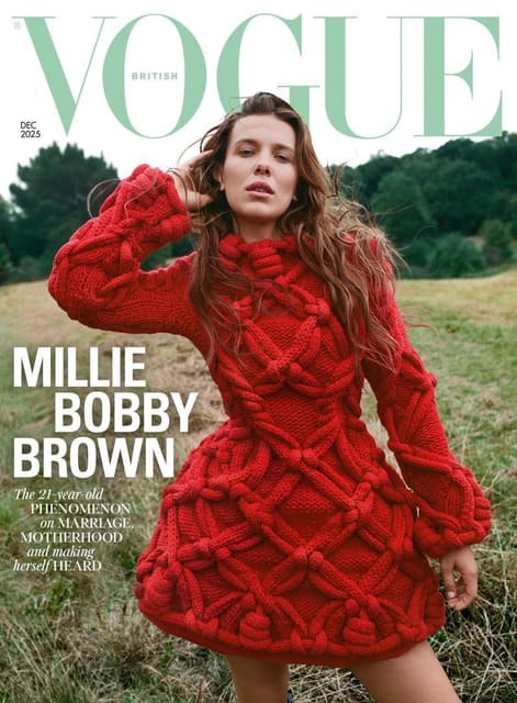 British Vogue December 2025 Cover — British Vogue