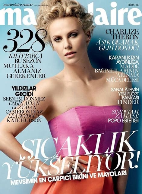 Marie Claire Turkey June 2014 Cover — Marie Claire Turkey