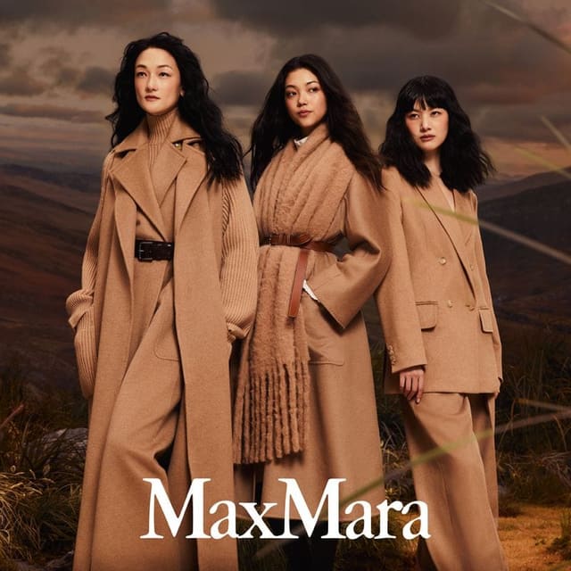 Max Mara Japan: The Camel F/W 2025 Campa... — Max Mara