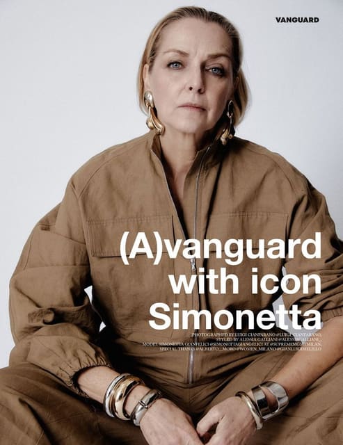 (A)Vanguard with icon Simonetta — Vanguard Magazine