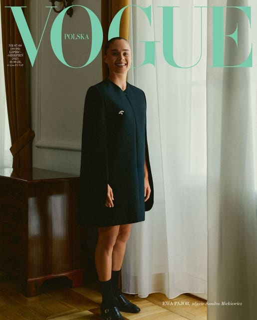 Vogue Polska July 2025 Cover by Sandra M... — Vogue Polska